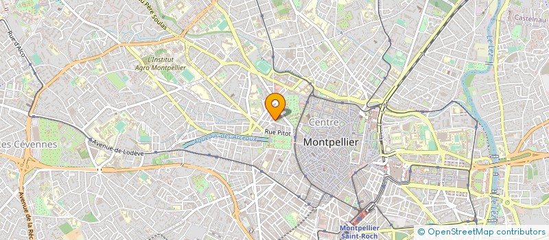 localisation de l'entreprise MADAME JOELLE BROCHIER à MONTPELLIER