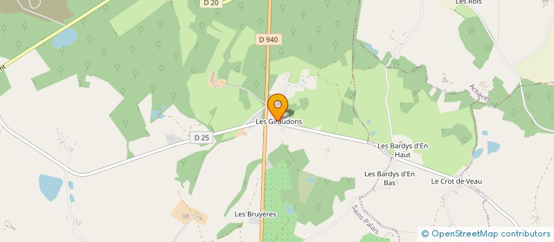 localisation de l'entreprise MADAME JOELLE BROULT  SAINT-PALAIS