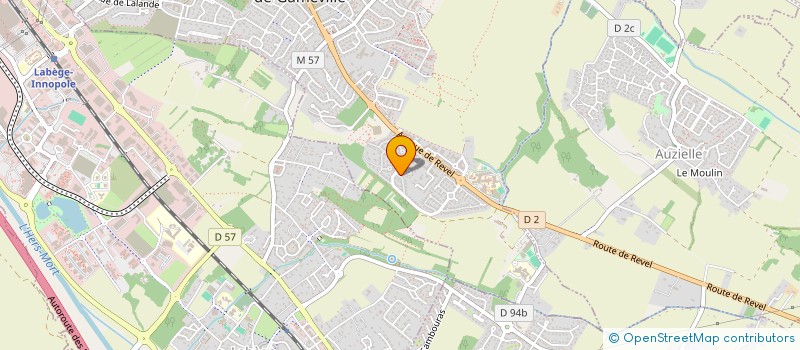 localisation de l'entreprise MADAME JOELLE BROUTE à SAINT-ORENS-DE-GAMEVILLE
