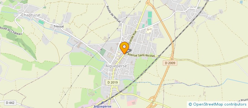 localisation de l'entreprise MADAME JOELLE BRUTUS  AIGUEPERSE