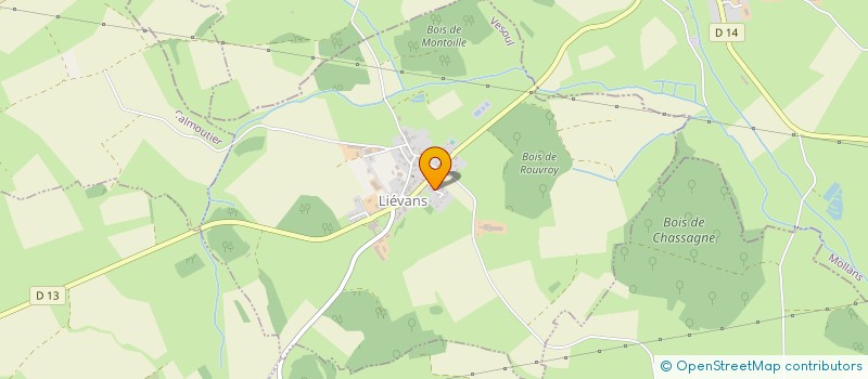 localisation de l'entreprise MADAME JOELLE BUON  LIEVANS