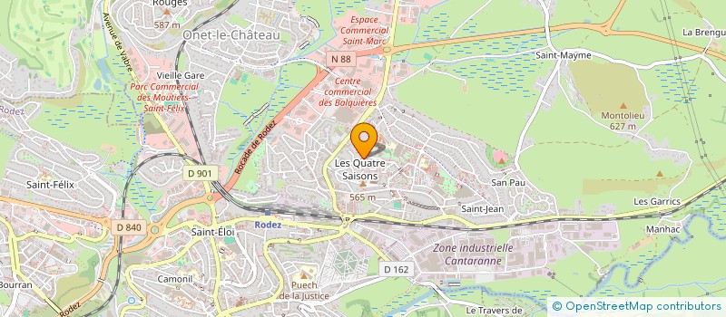 localisation de l'entreprise MADAME JOELLE CABRIDENS à ONET-LE-CHATEAU