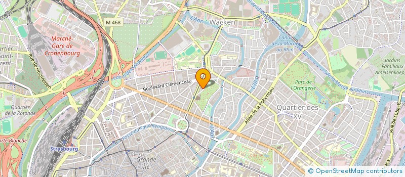 localisation de l'entreprise MADAME JOELLE CAEN à STRASBOURG