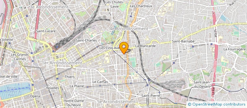 localisation de l'entreprise MADAME JOELLE CARESIO à MARSEILLE