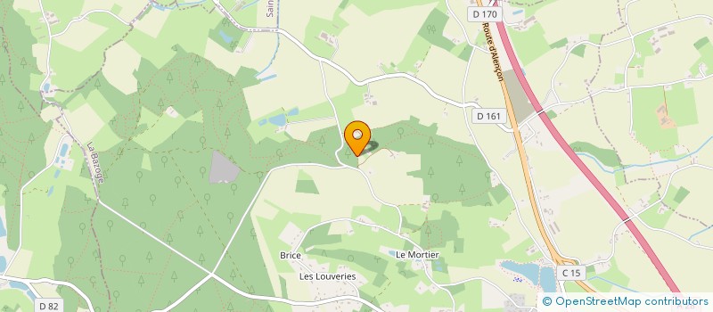 localisation de l'entreprise MADAME JOELLE CARMONA  LA BAZOGE