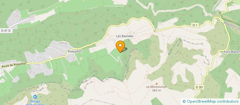 localisation de l'entreprise MADAME JOELLE CECCARINI  ROQUEFORT-LA-BEDOULE