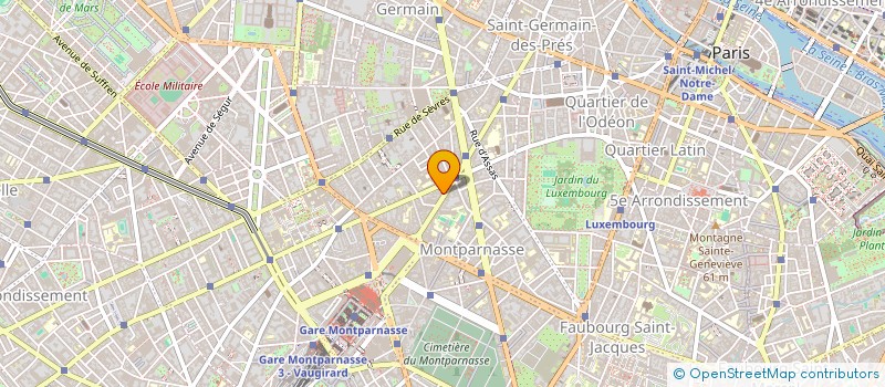 localisation de l'entreprise MADAME JOELLE CHAILLOU  PARIS