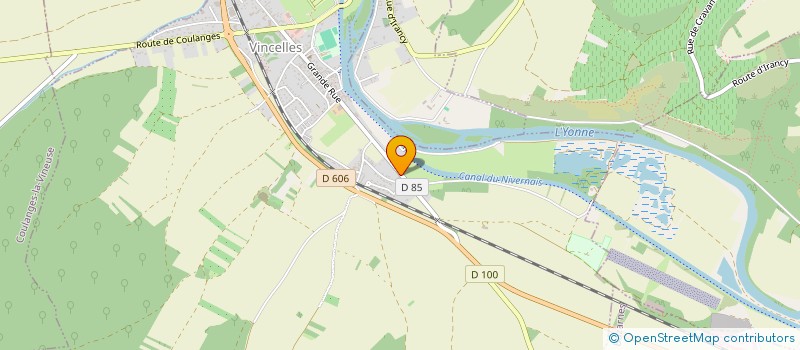 localisation de l'entreprise MADAME JOELLE CHAPOTIN  VINCELLES