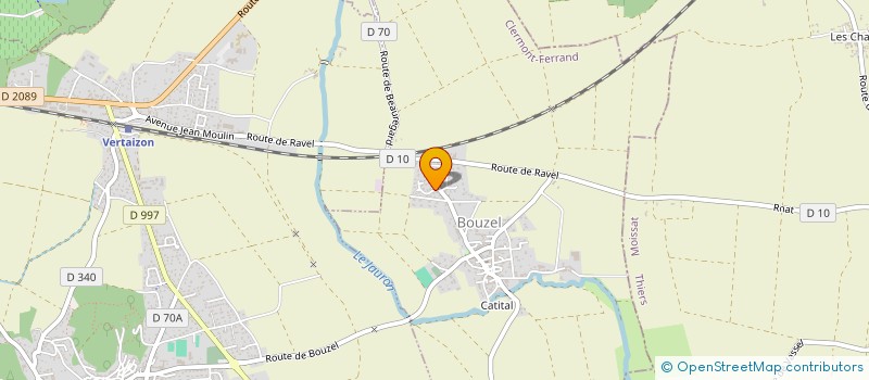 localisation de l'entreprise MADAME JOELLE CHARBONNIER  BOUZEL