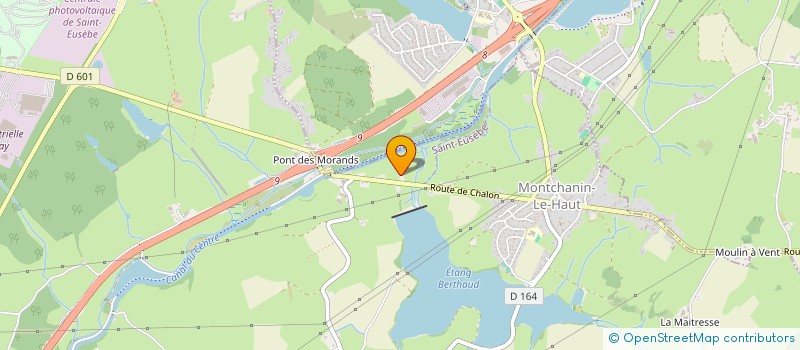 localisation de l'entreprise MADAME JOELLE CHEVROT  SAINT-EUSEBE