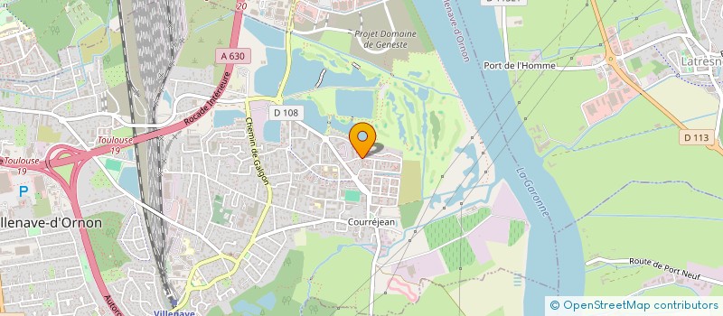 localisation de l'entreprise MADAME JOELLE CITTA  VILLENAVE-D'ORNON