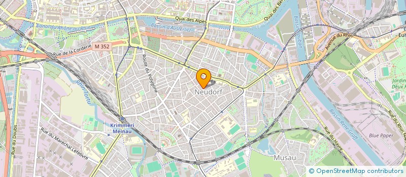 localisation de l'entreprise MADAME JOELLE COLLARD à STRASBOURG