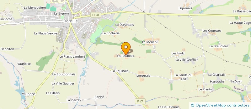localisation de l'entreprise MADAME JOELLE COLOMBEL à IRODOUER