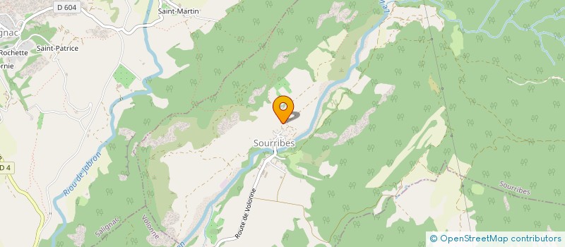 localisation de l'entreprise MADAME JOELLE CORDA  SOURRIBES