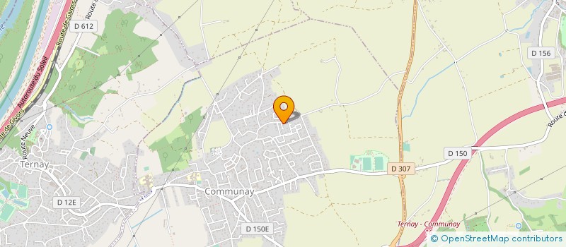 localisation de l'entreprise MADAME JOELLE  DANIELE DOLO  COMMUNAY