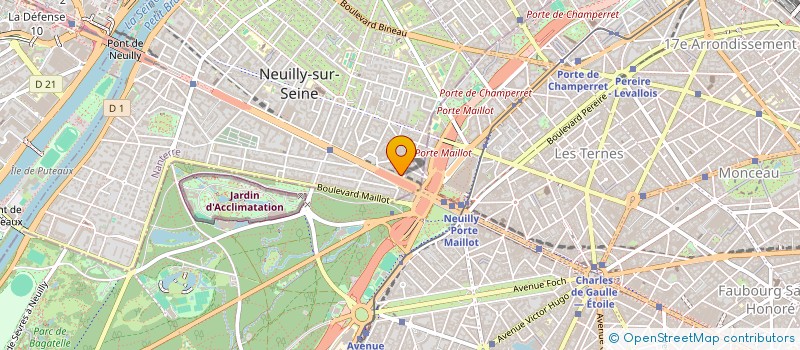 localisation de l'entreprise MADAME JOELLE DARMON à NEUILLY-SUR-SEINE