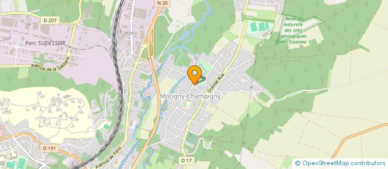 localisation de l'entreprise MADAME JOELLE DATIL à MORIGNY-CHAMPIGNY