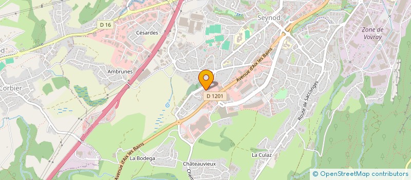 localisation de l'entreprise MADAME JOELLE DECARRE à ANNECY