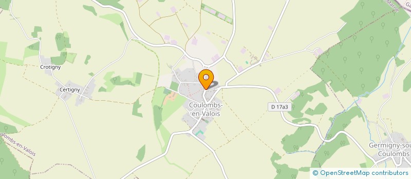 localisation de l'entreprise MADAME JOELLE DEFRERE à COULOMBS-EN-VALOIS