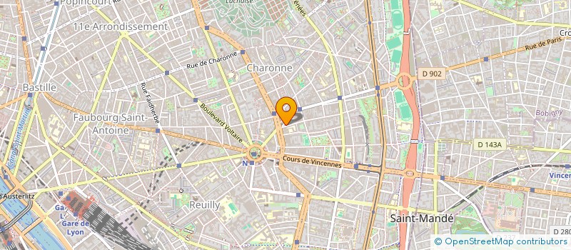 localisation de l'entreprise MADAME JOELLE DELAHAYE  PARIS