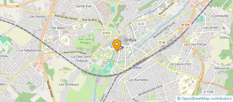localisation de l'entreprise MADAME JOELLE DESFERTILLES à DREUX