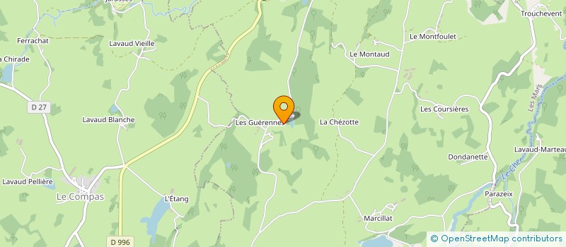 localisation de l'entreprise MADAME JOELLE DESFORGES à LES MARS