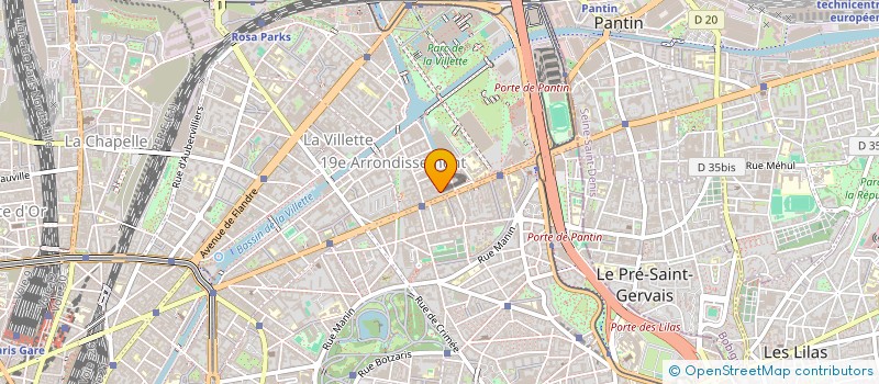 localisation de l'entreprise MADAME JOELLE DESMAS  PARIS