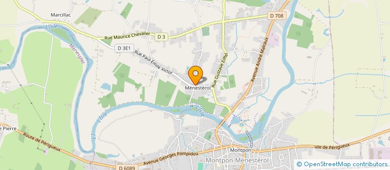 localisation de l'entreprise MADAME JOELLE DEVINCK  MONTPON-MENESTEROL