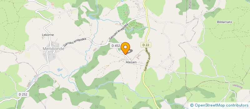 localisation de l'entreprise MADAME JOELLE DUBOC  MENDIONDE