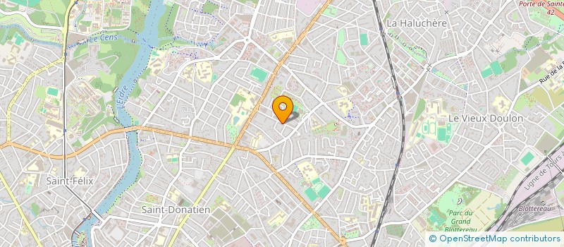 localisation de l'entreprise MADAME JOELLE DULON à NANTES