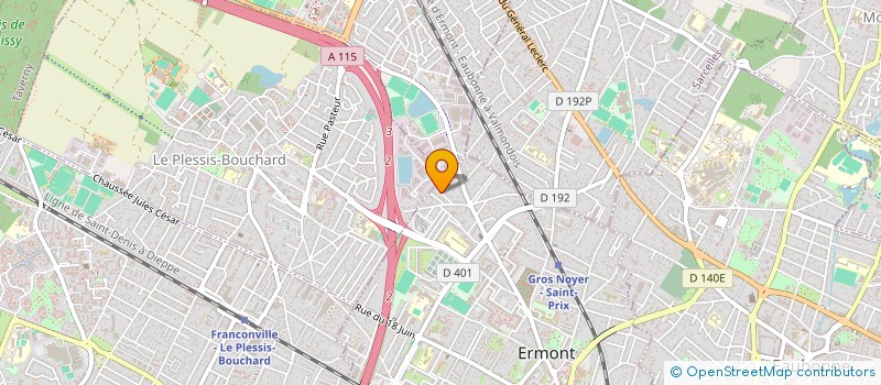 localisation de l'entreprise MADAME JOELLE DUPUY  ERMONT