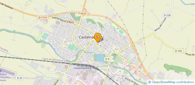 localisation de l'entreprise MADAME JOELLE DUSSERT à CASTELNAUDARY