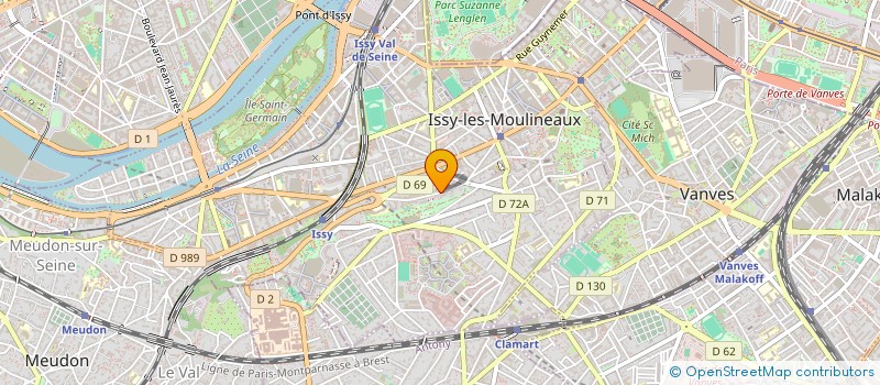 localisation de l'entreprise MADAME JOELLE EBENI à ISSY-LES-MOULINEAUX