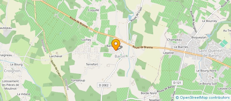 localisation de l'entreprise MADAME JOELLE EBSTEIN  BARON