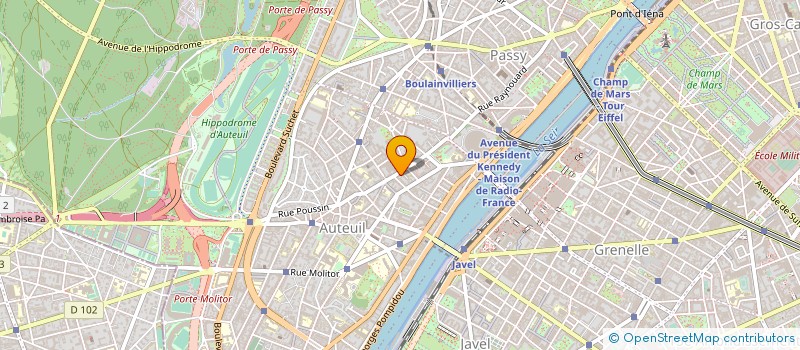 localisation de l'entreprise MADAME JOELLE ELKAIM  PARIS