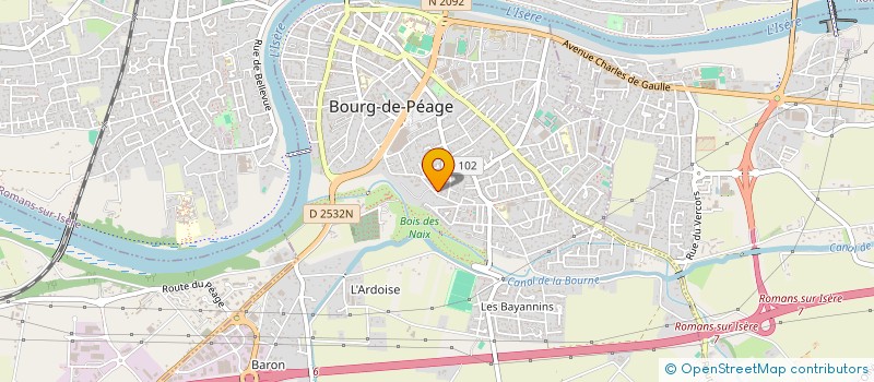 localisation de l'entreprise MADAME JOELLE ENET à BOURG-DE-PEAGE
