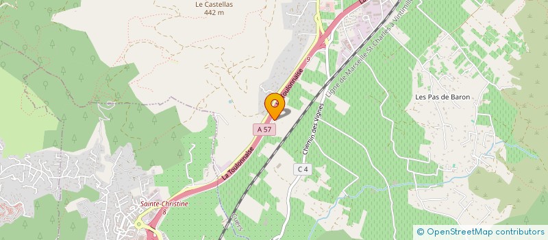 localisation de l'entreprise MADAME JOELLE ETIENNE  CUERS