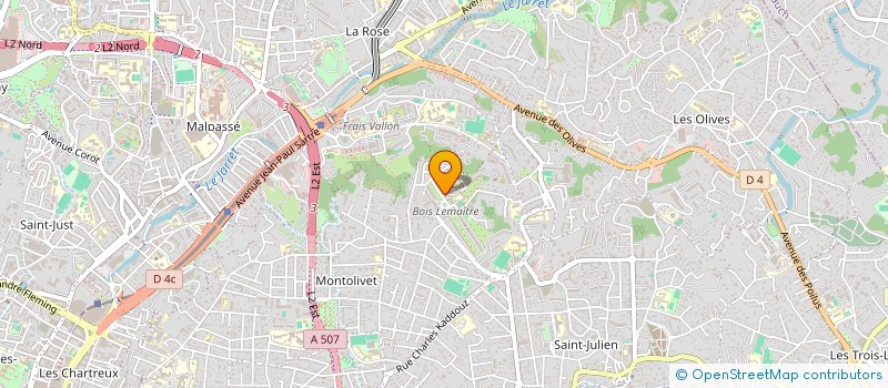 localisation de l'entreprise MADAME JOELLE EUCALIPTO à MARSEILLE