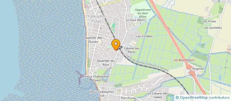 localisation de l'entreprise MADAME JOELLE FAVRAY à CHATELAILLON-PLAGE