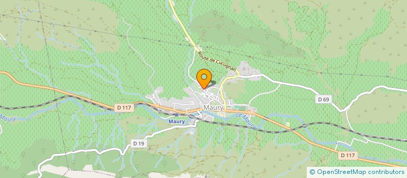 localisation de l'entreprise MADAME JOELLE FILLOL  MAURY