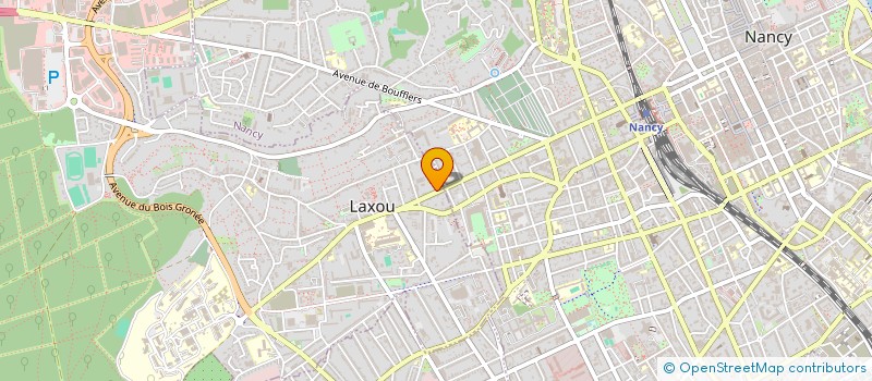 localisation de l'entreprise MADAME JOELLE FRISONI  LAXOU