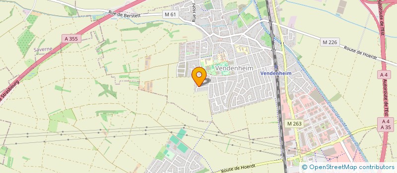 localisation de l'entreprise MADAME JOELLE GANDRA-MORENO  VENDENHEIM