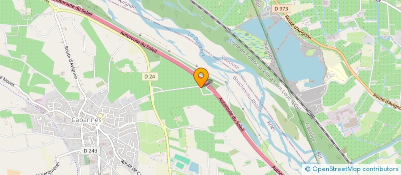 localisation de l'entreprise MADAME JOELLE GASPAR  CABANNES