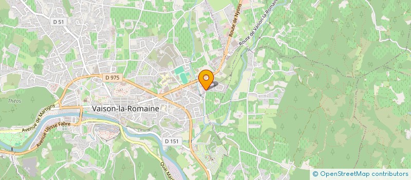 localisation de l'entreprise MADAME JOELLE GAVIN à VAISON-LA-ROMAINE