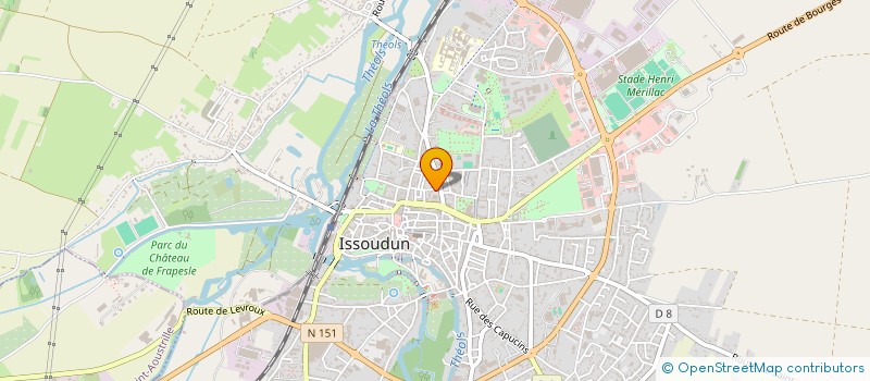 localisation de l'entreprise MADAME JOELLE GOUVENOT à ISSOUDUN