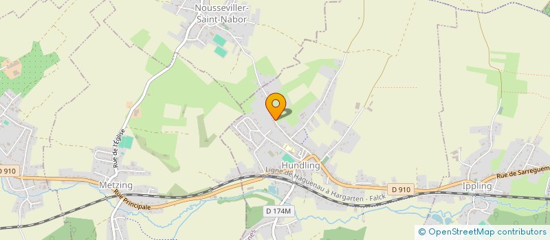 localisation de l'entreprise MADAME JOELLE GROO  HUNDLING