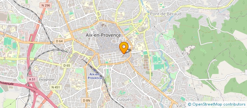 localisation de l'entreprise MADAME JOELLE GROSSI à AIX-EN-PROVENCE