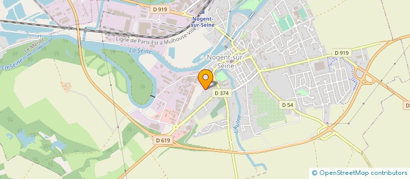 localisation de l'entreprise MADAME JOELLE GUEGUAN  NOGENT-SUR-SEINE