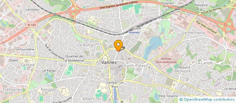 localisation de l'entreprise MADAME JOELLE GUILLEMIN à VANNES