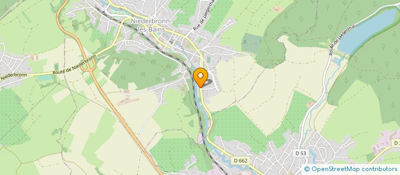 localisation de l'entreprise MADAME JOELLE HEIDT  NIEDERBRONN-LES-BAINS